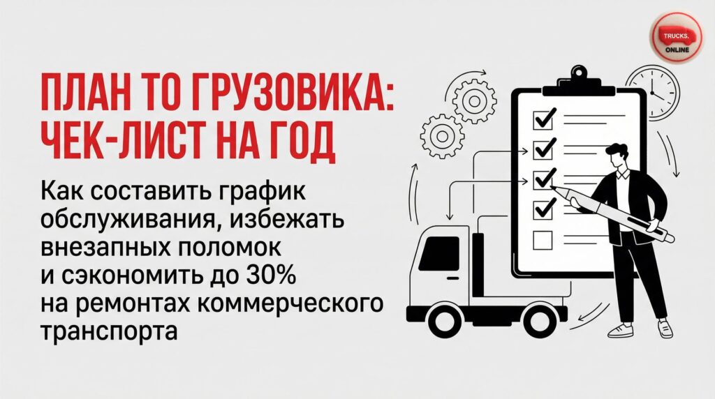 Как составить график обслуживания, избежать внезапных поломок и сэкономить до 30% на ремонтах коммерческого транспорта