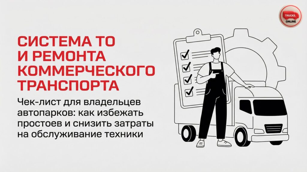 Чек-лист для владельцев автопарков: как избежать простоев и снизить затраты на обслуживание техники
