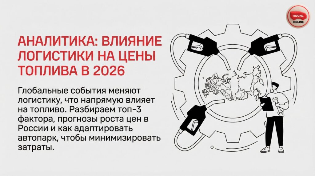 Аналитика: влияние логистики на цены топлива в 2026