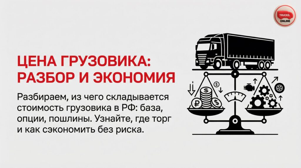 Разбираем, из чего складывается стоимость грузовика в РФ: база, опции, пошлины. Узнайте, где торг и как сэкономить без риска.