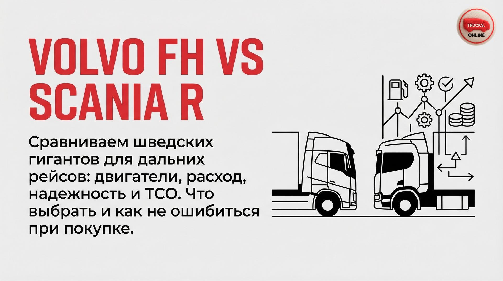 Volvo FH vs Scania R